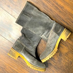 Prada mid-calf boots